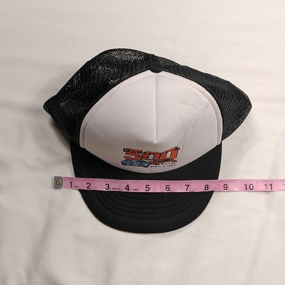 Nascar Vintage Darlington Raceway 1984 Mesh Snapback Baseball Cap One Size - Picture 9 of 11
